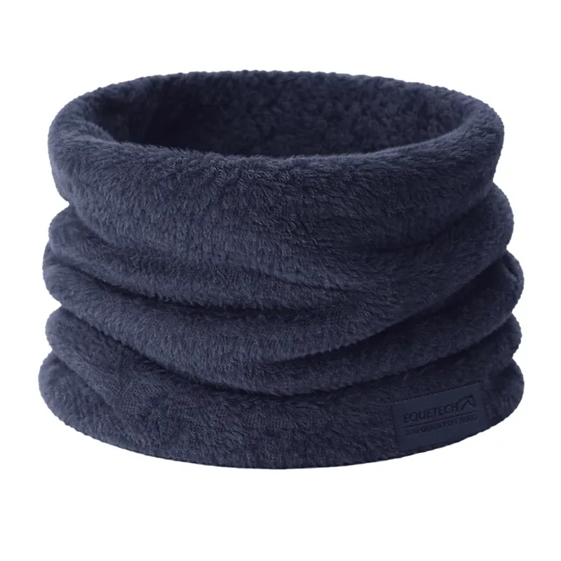 Equetech SupaSoft Luxe Faux Fur Snood Navy