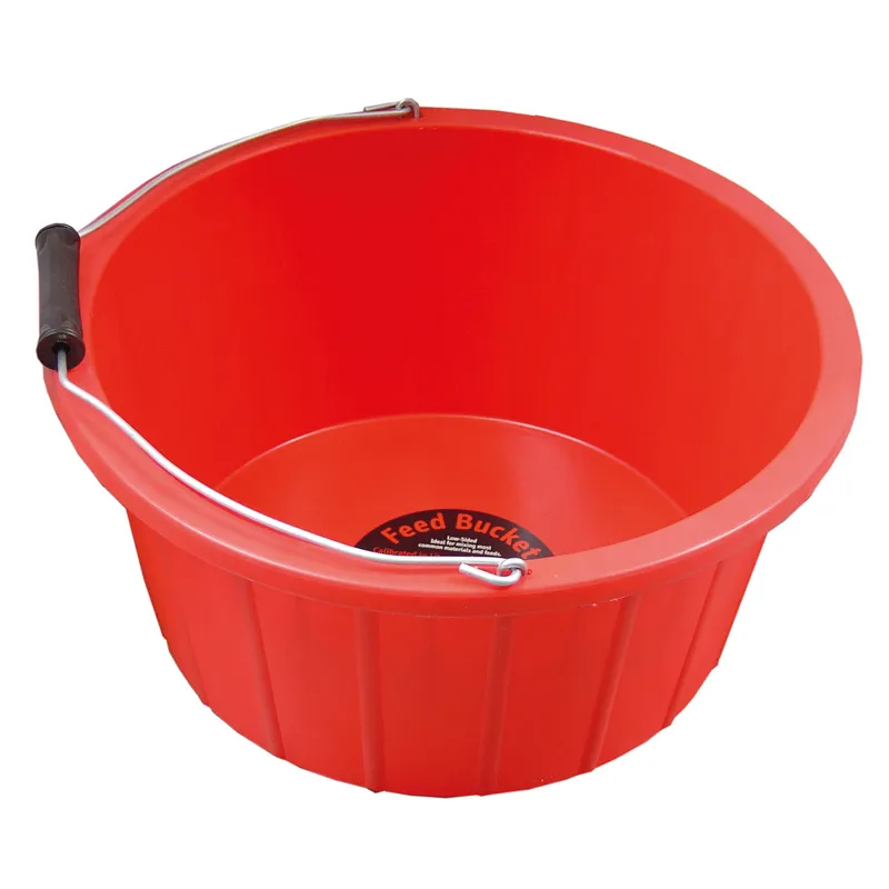 ProStable Feed Bucket 3 Gallon Red