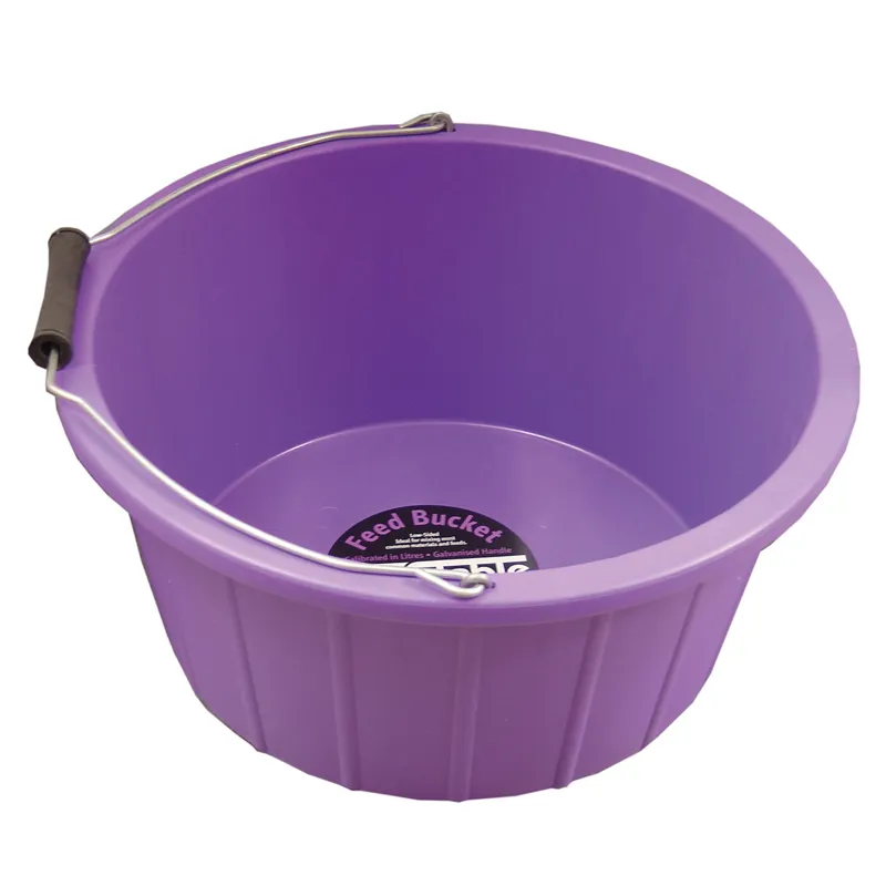 ProStable Feed Bucket 3 Gallon Purple