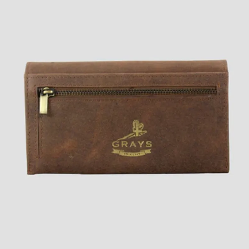 Grays Sadie Purse With Snaffle In Hunter Leather-2
