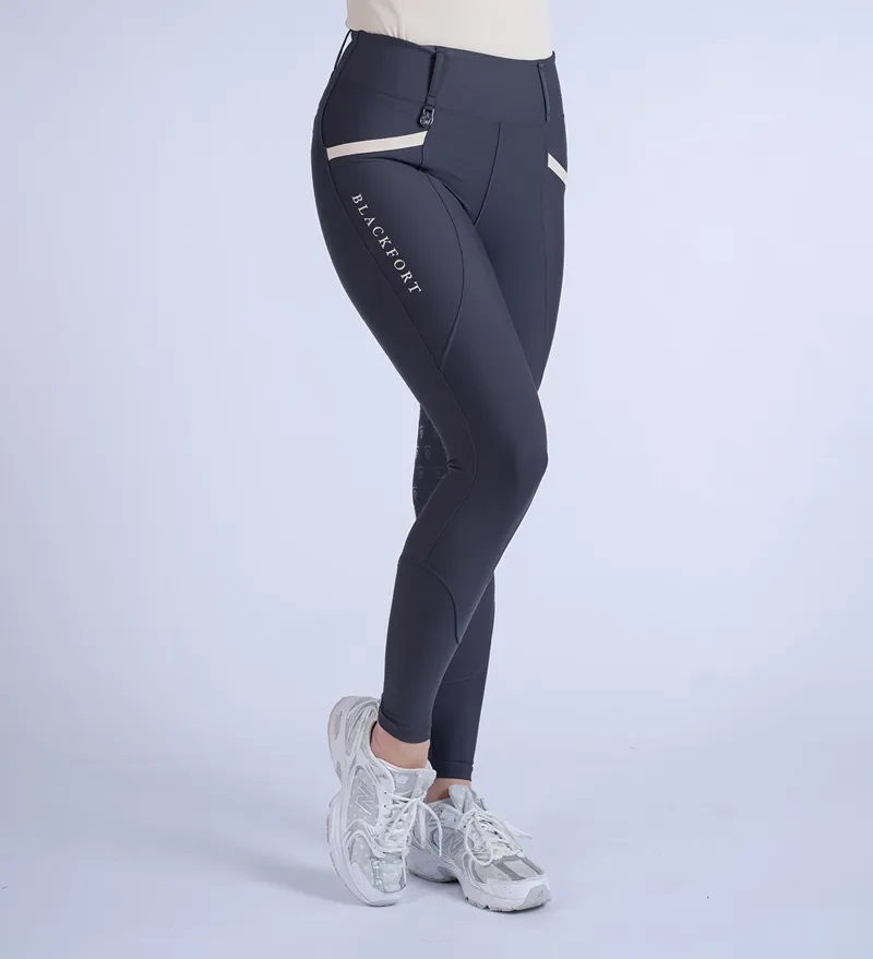 Blackfort Equestrian Training Tights 3.0 Grey/Sand-3