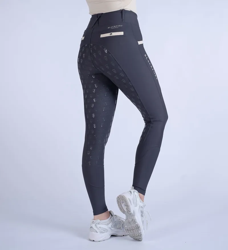 Blackfort Equestrian Training Tights 3.0 Grey/Sand-4
