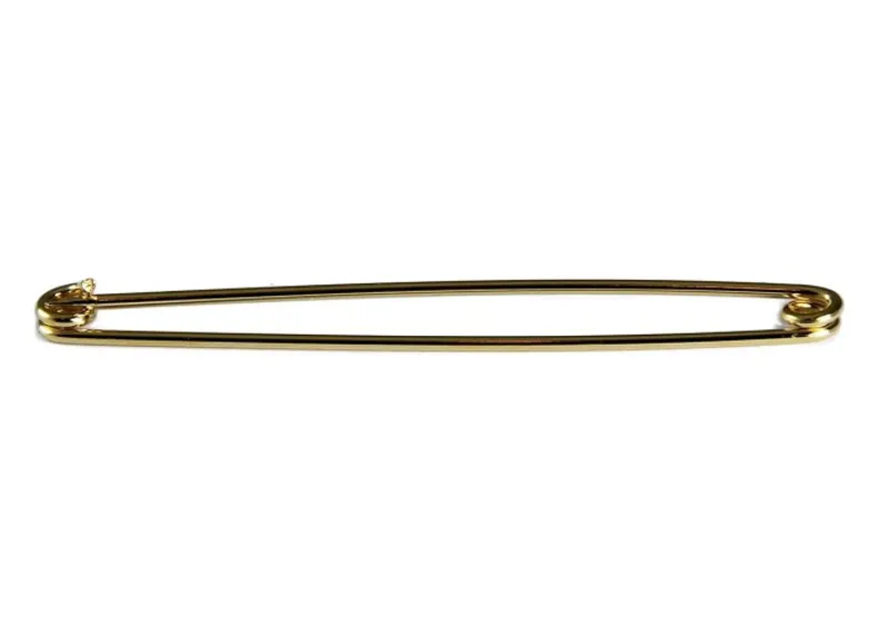 Rasesafe Stock Pin Boxed 6cm Gold Plate