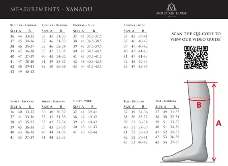 Mountain Horse Xanadu Tall Riding Boots Short/Regular Black-8