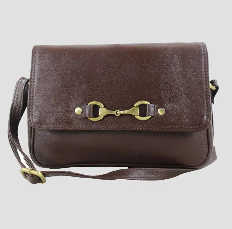 Grays Isla Shoulder Bag With Snaffle In Brown