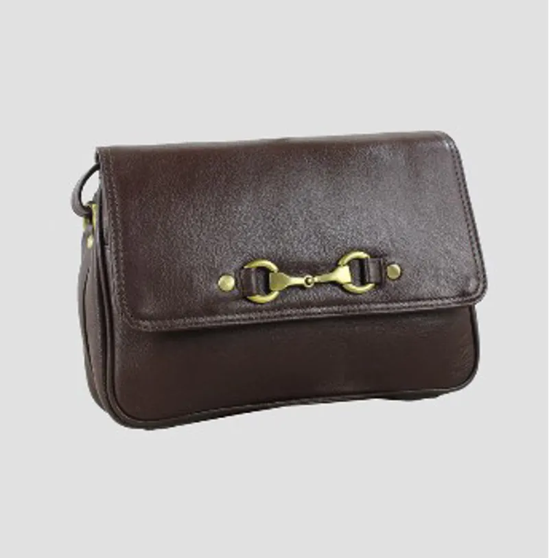 Grays Isla Shoulder Bag With Snaffle In Brown-1