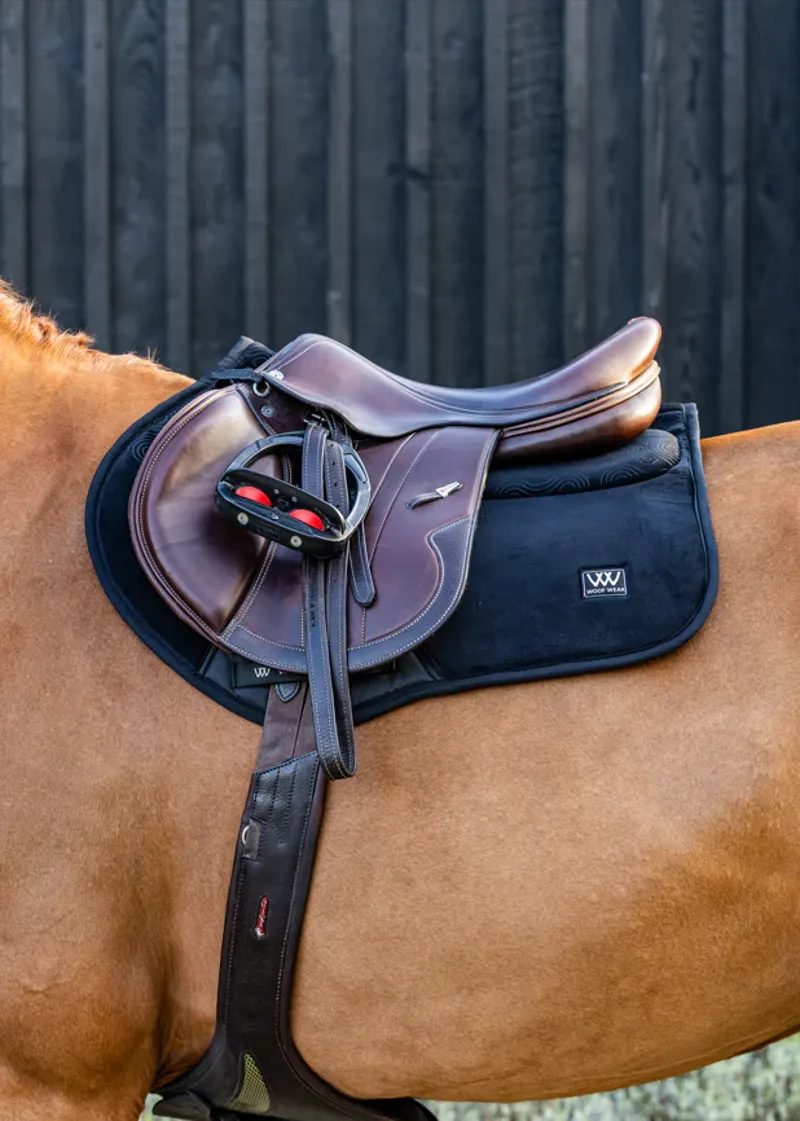 Woof Wear Elite Comfort Plus CC Saddle Pad Black-5