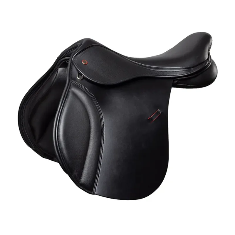 Thorowgood T9 Pony Long Leg GP Saddle Black