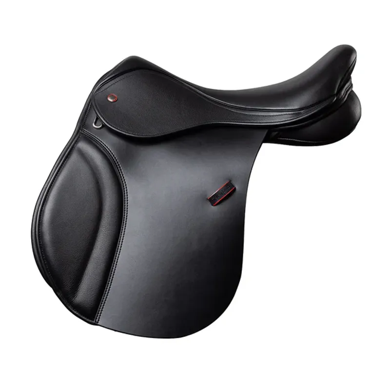 Thorowgood T9 Pony Long Leg GP Saddle Black-1