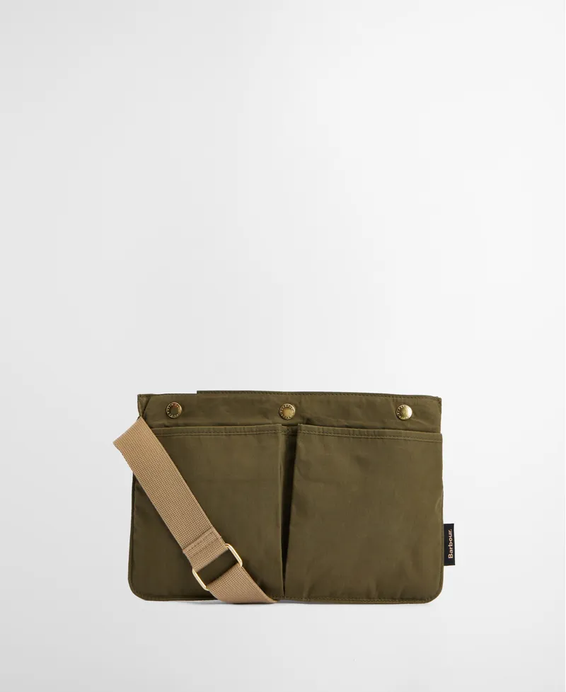 Barbour Transport Sacoche Bag Dusky Green-1