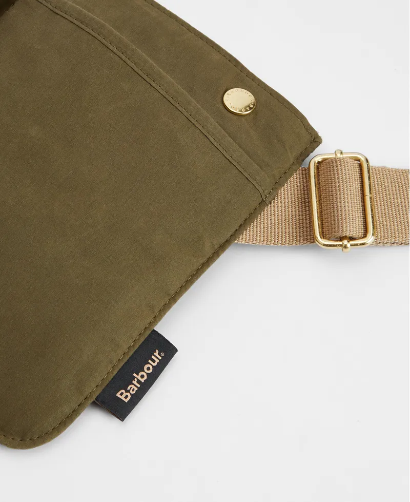 Barbour Transport Sacoche Bag Dusky Green-5