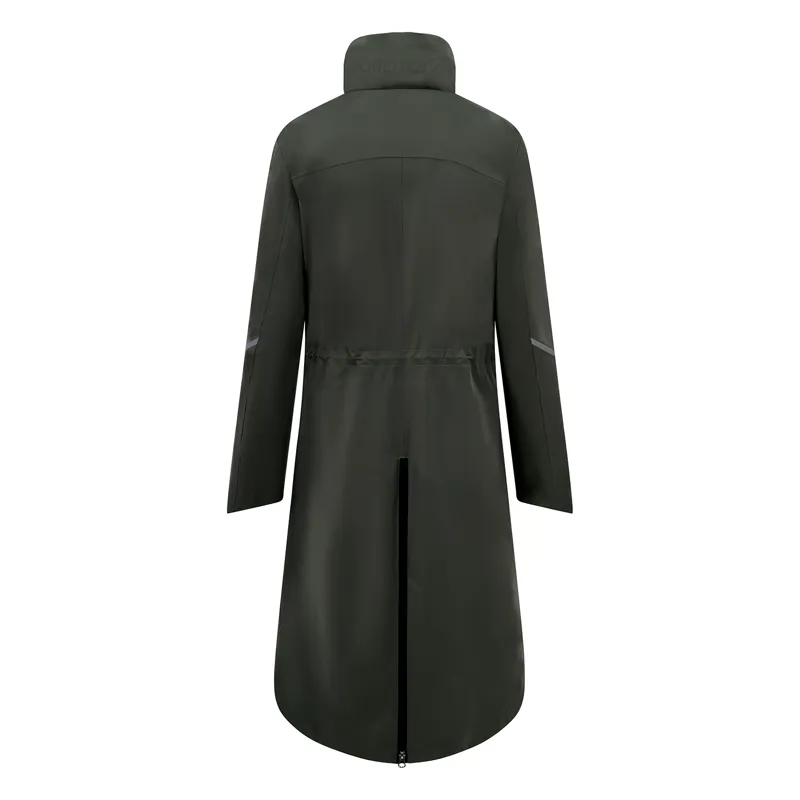 Equetech Utopia Luxe Recycled Long Waterproof Riding Coat Alpine Green-13
