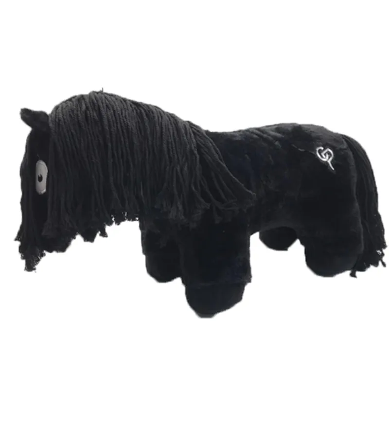 Crafty Ponies Soft Toy Black With Book