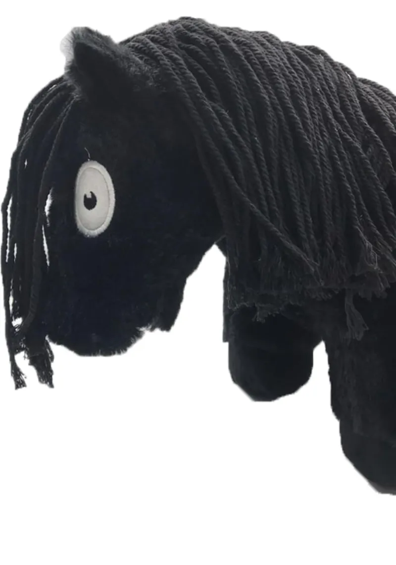 Crafty Ponies Soft Toy Black With Book-1