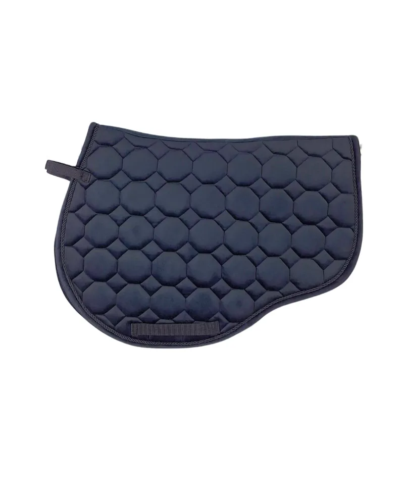 Cameo Suede Saddle Cloth GP/Jump Black