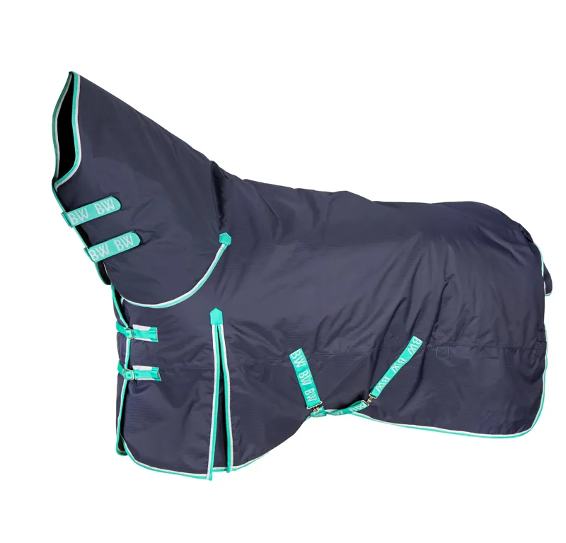 Bridleway Ontario Combo 300g Turnout Rug Navy