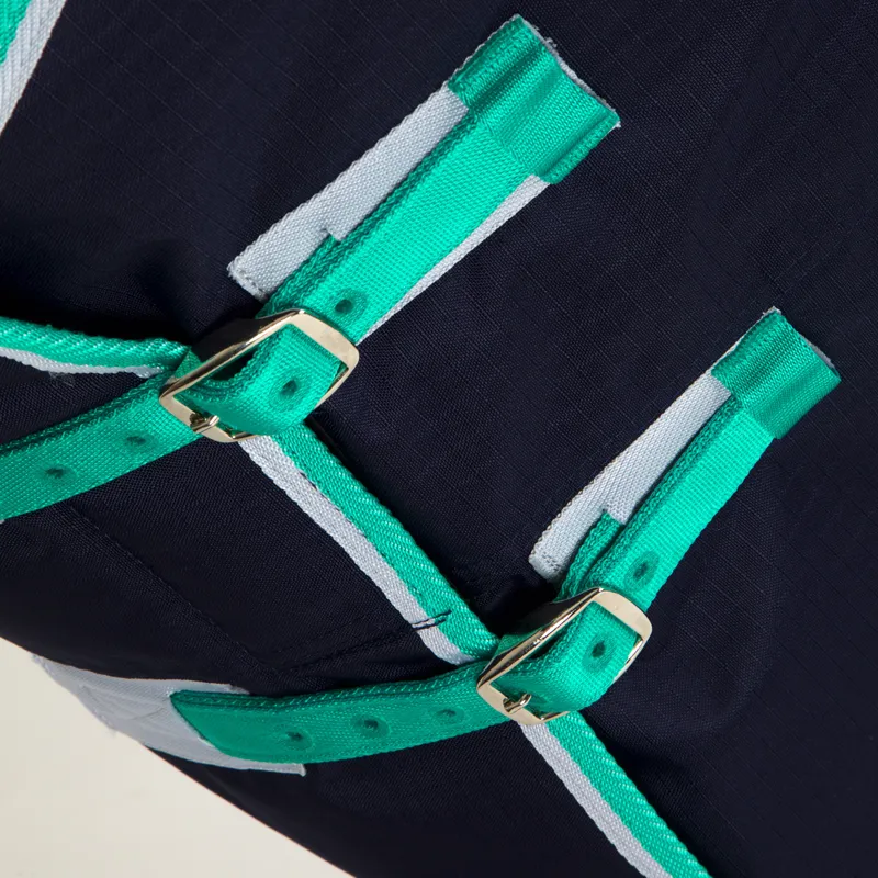Bridleway Ontario Combo 300g Turnout Rug Navy-1