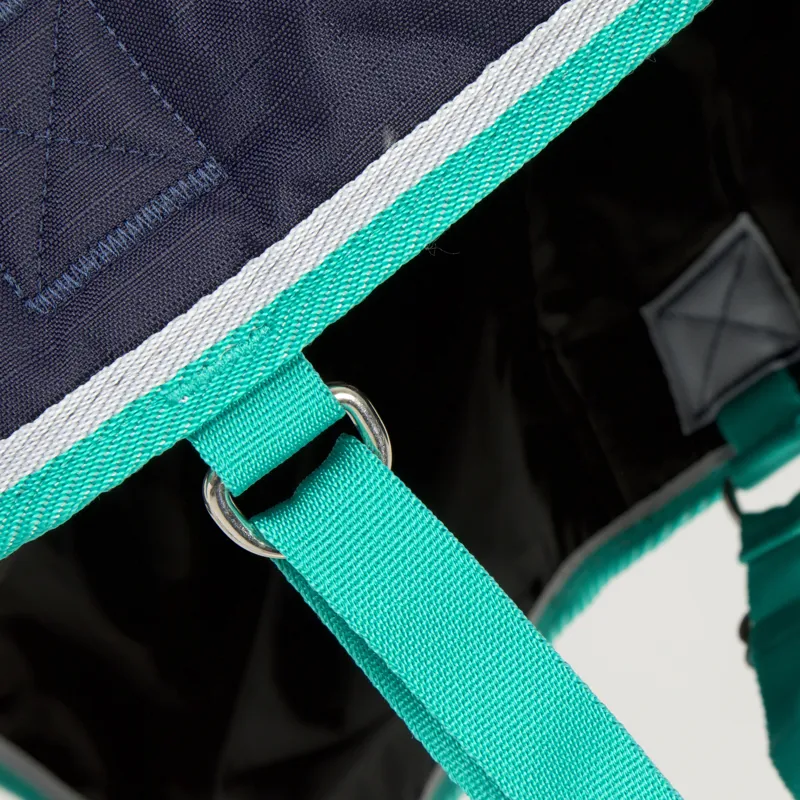 Bridleway Ontario Combo 300g Turnout Rug Navy-5