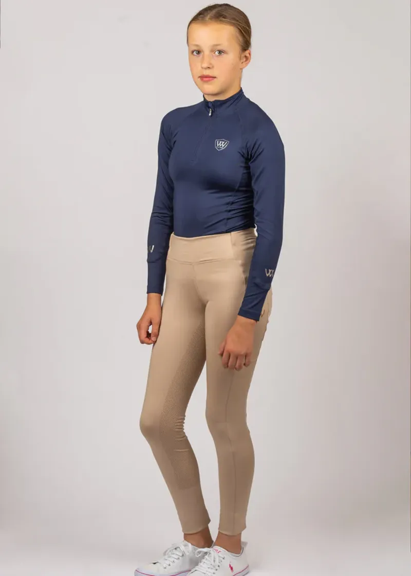 Woof Wear Young Rider Pro Tights Stone