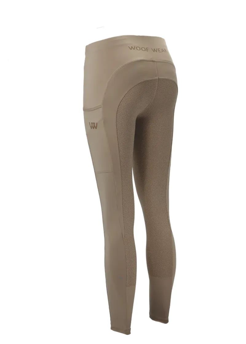 Woof Wear Young Rider Pro Tights Stone-1