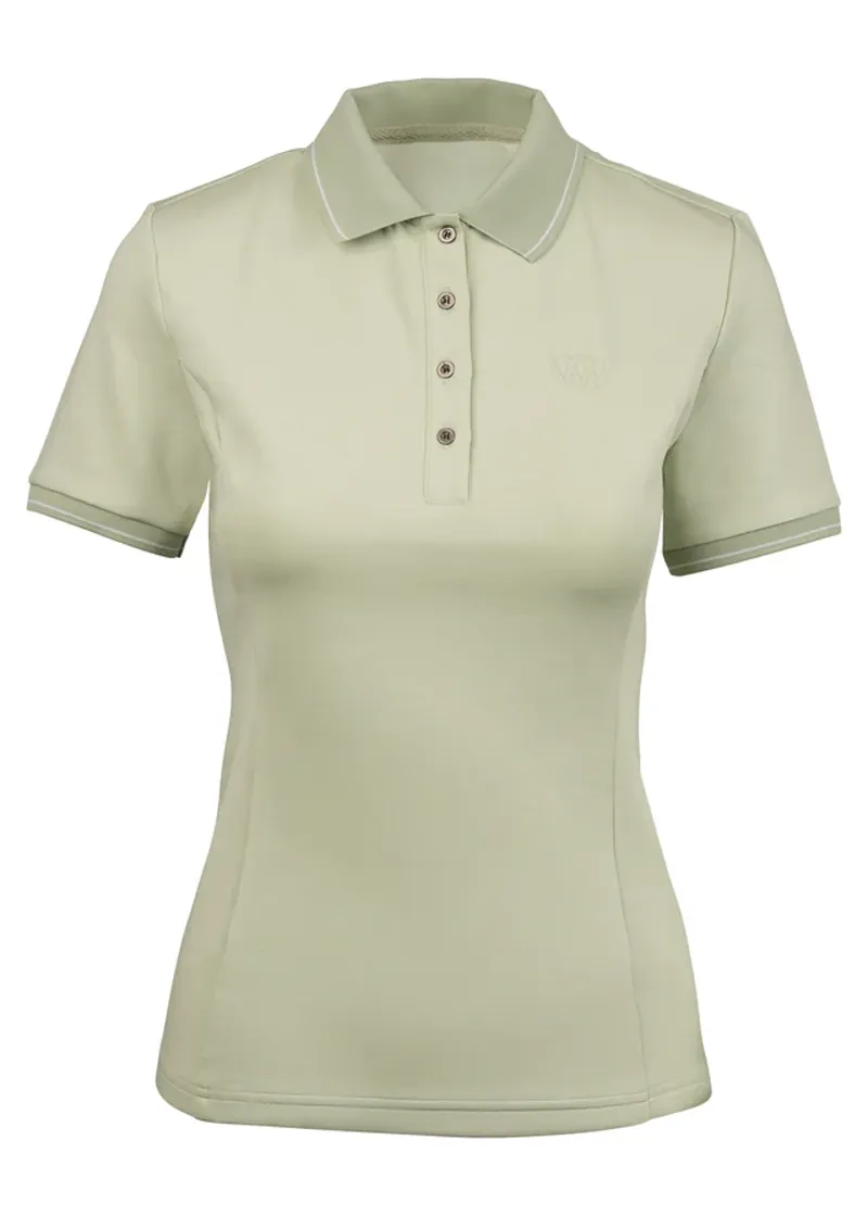 Woof Wear Tech Polo Shirt Sage-3