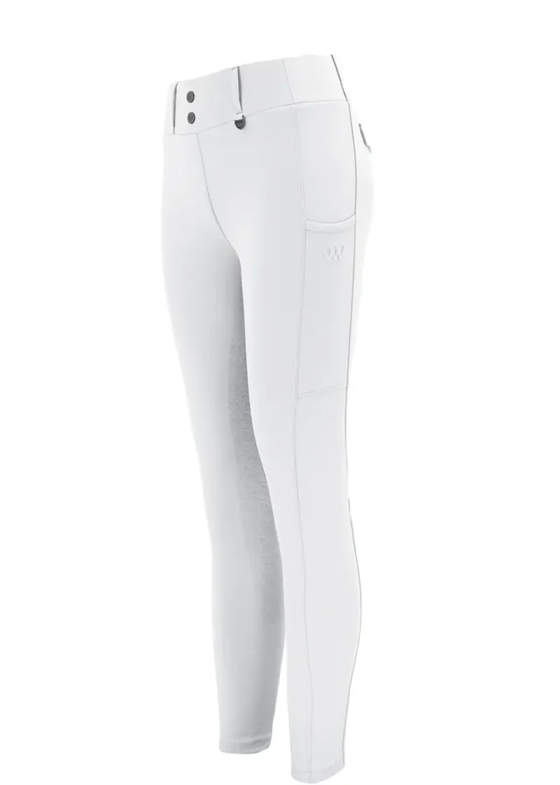 Woof Wear Elite Competition Riding Tights White-1