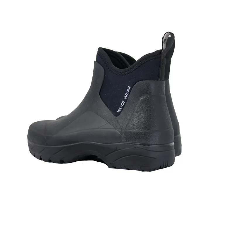 Woof Wear Short Work Boot Black-3