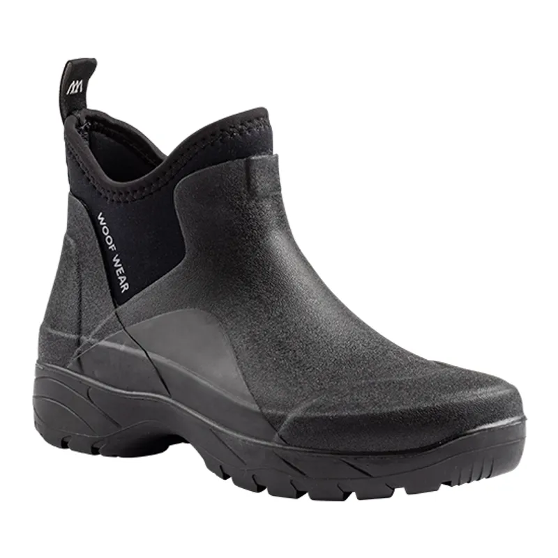 Woof Wear Short Work Boot Black-2