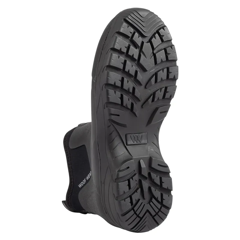 Woof Wear Short Work Boot Black-5