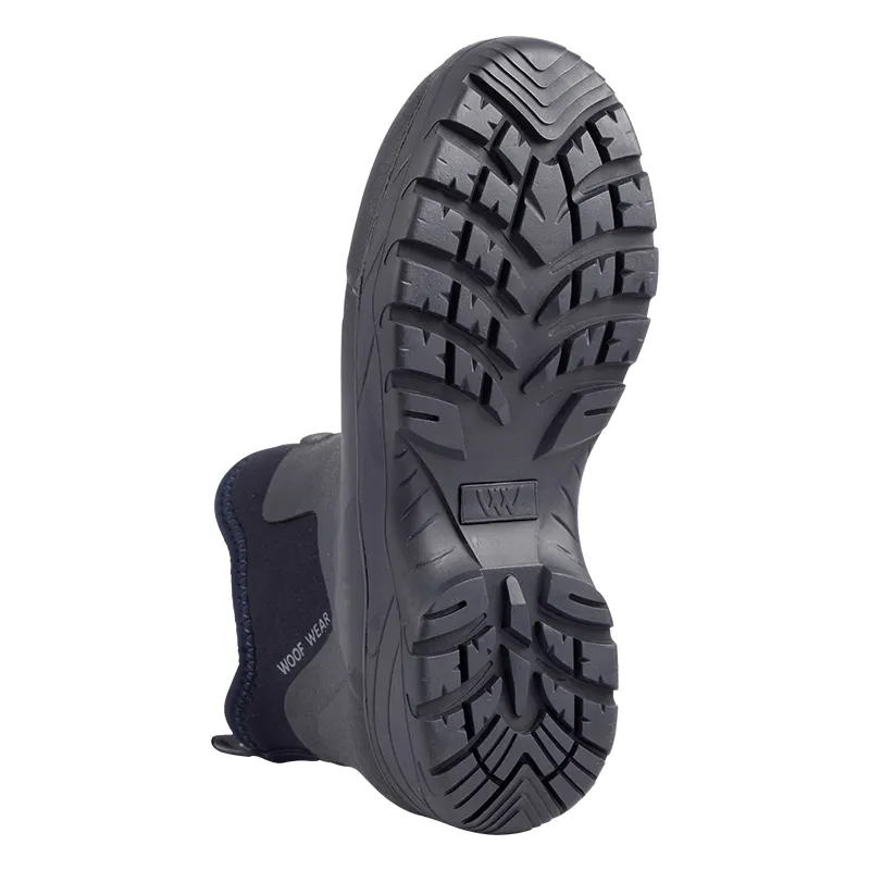 Woof Wear Short Work Boot Black-7