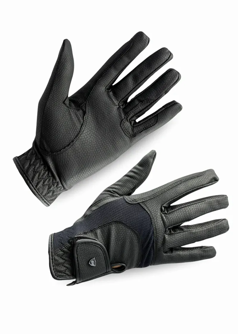 Woof Wear Reintex Mesh Riding Glove Black