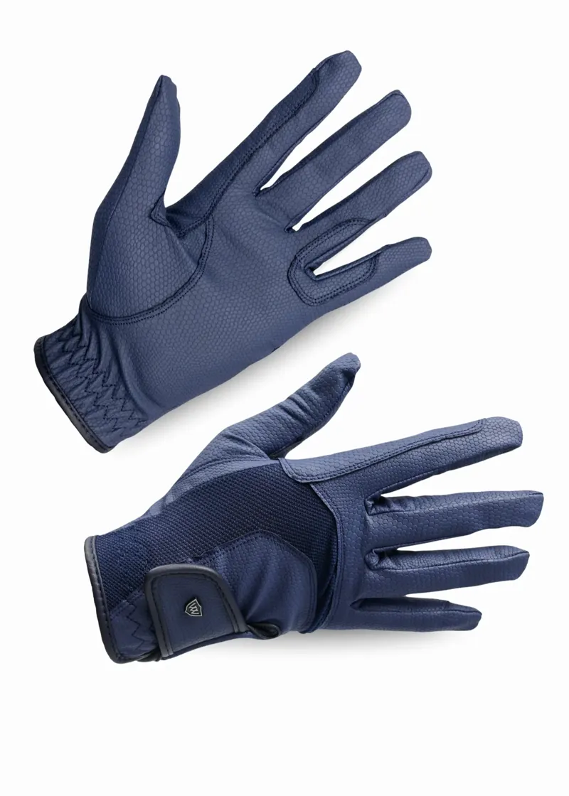 Woof Wear Reintex Mesh Riding Glove Navy