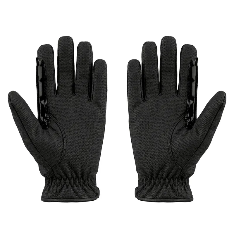 Equetech Winter Contact Grip Riding Gloves Black-1