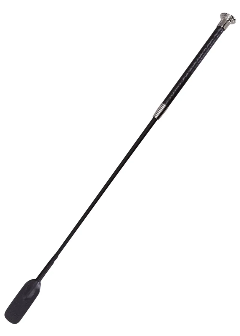 Woof Wear Reptile Riding Whip 60cm Black/Silver