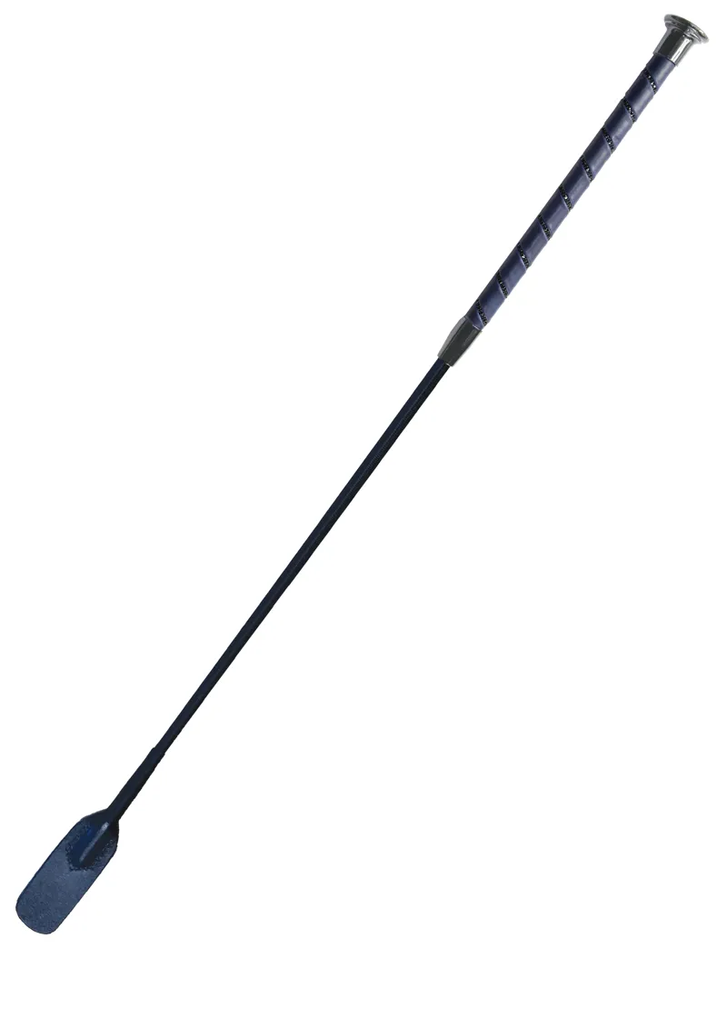 Woof Wear Stealth Riding Whip 60cm Navy/Black-1