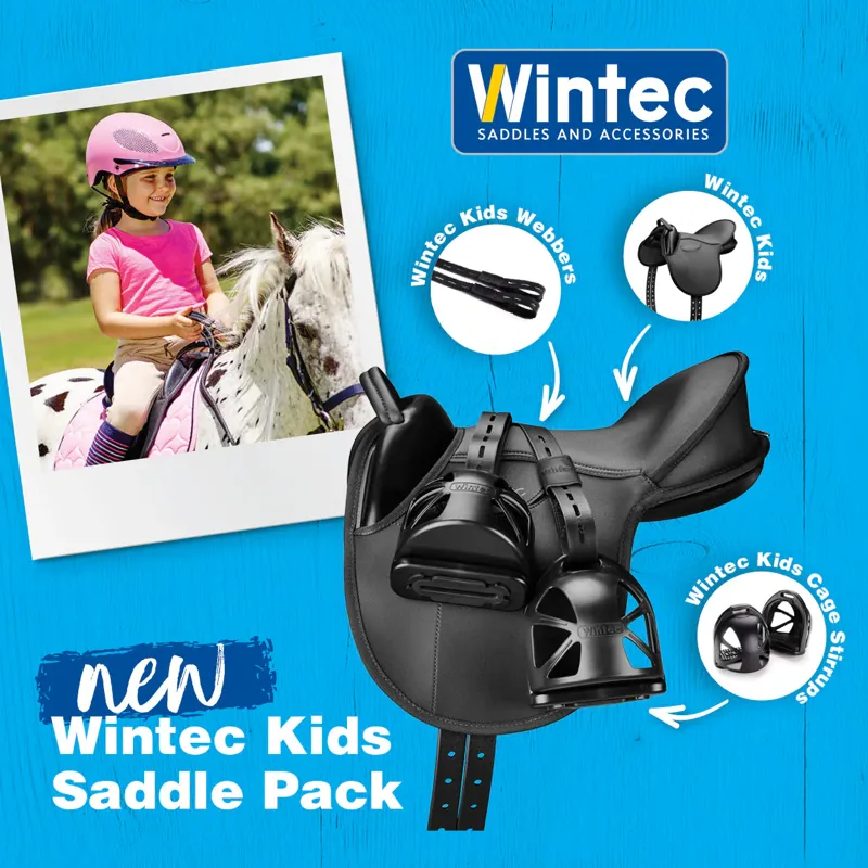 Wintec Kids Saddle Pack Black-2