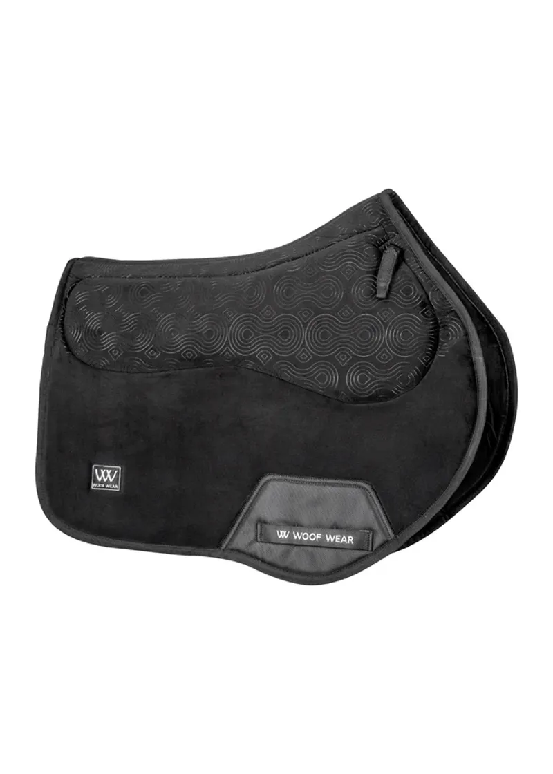 Woof Wear Elite Comfort Plus CC Saddle Pad Black-1