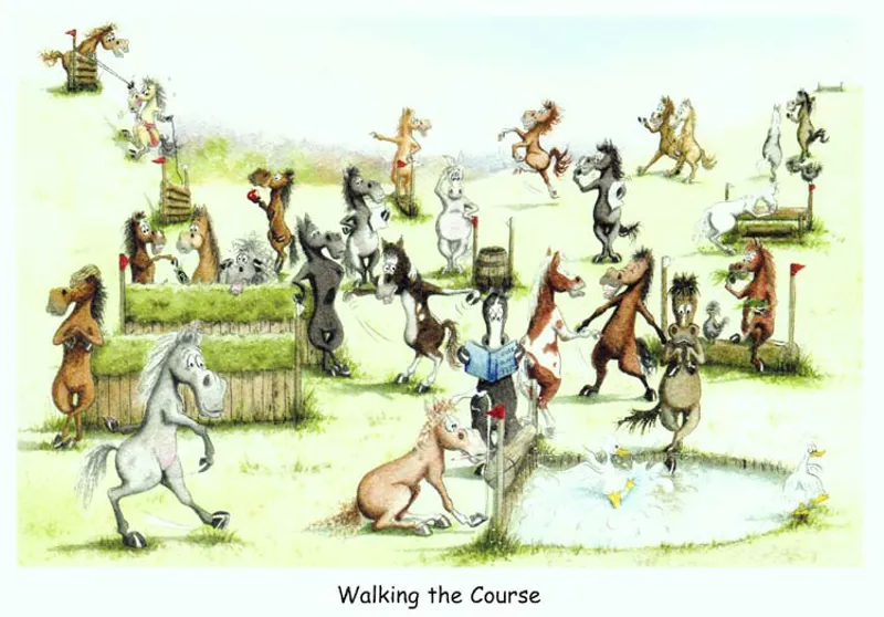 Trish Williams Card Walking The Course