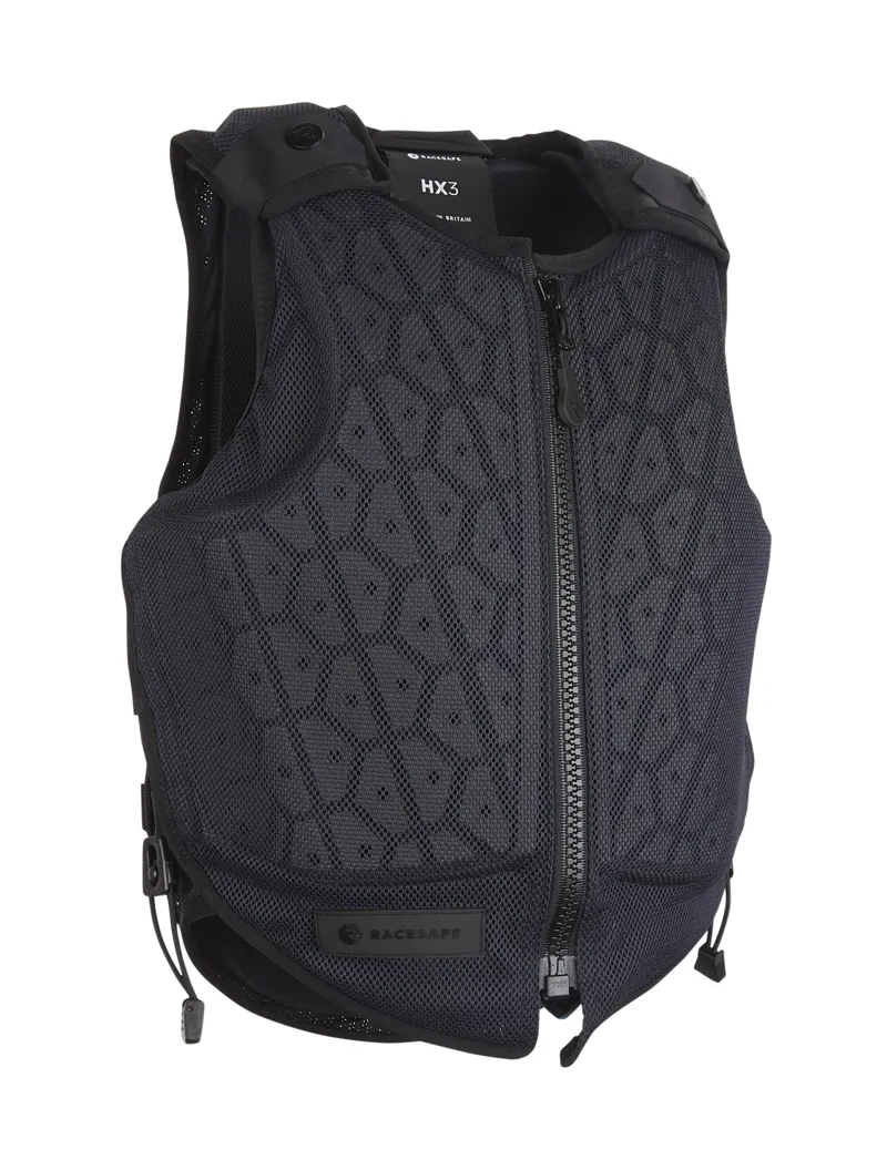 Racesafe HX3 Young Rider Standard Front Navy-1