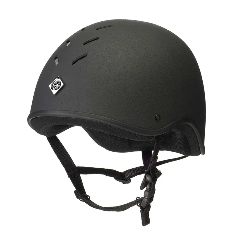 Charles Owen Young Riders Skull Hat Standard Fit Black