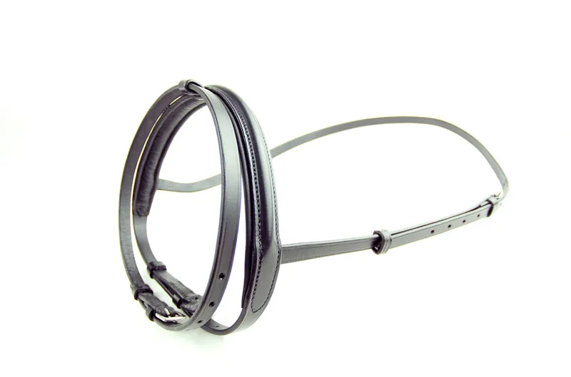 Dever Ascot 3/4in Flash Noseband Black-2