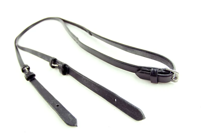 Dever Ascot 1/2in Dressage Reins Brown-1