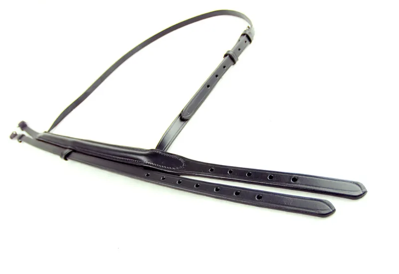 Dever Ascot 3/4in Flash Noseband Black-3