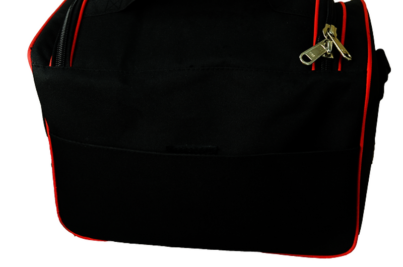 Dever Grooming/Utilty Kit Bag Black/Red-4
