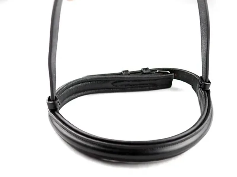 Dever Ascot Comfort Padded Show Noseband Brown