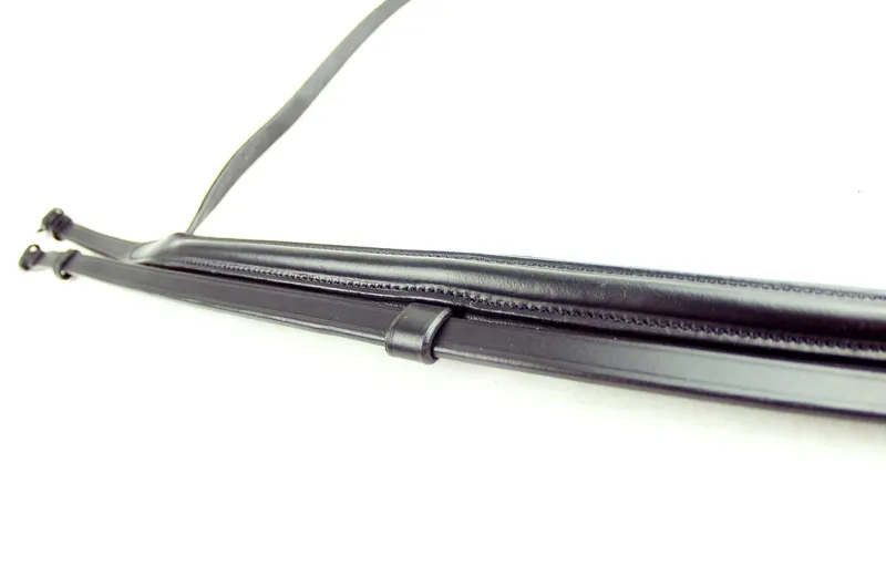 Dever Ascot 3/4in Flash Noseband Black