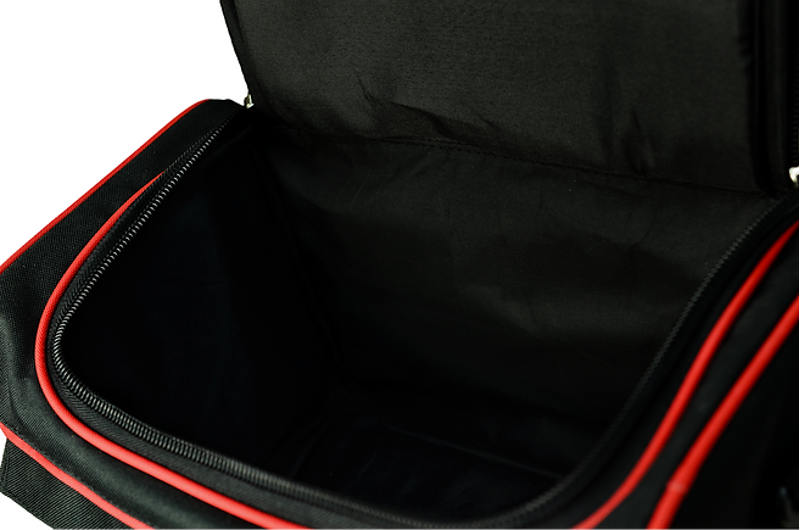Dever Grooming/Utilty Kit Bag Black/Red-1