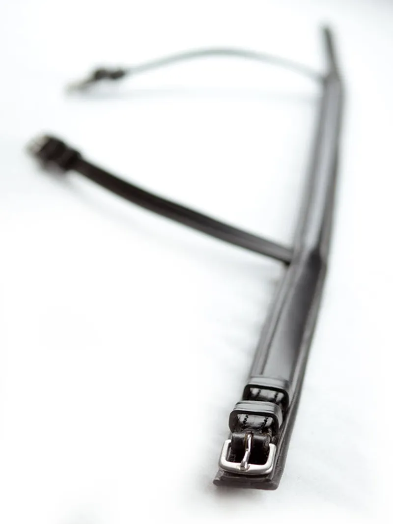 Dever Ascot Comfort Padded Show Noseband Black-1