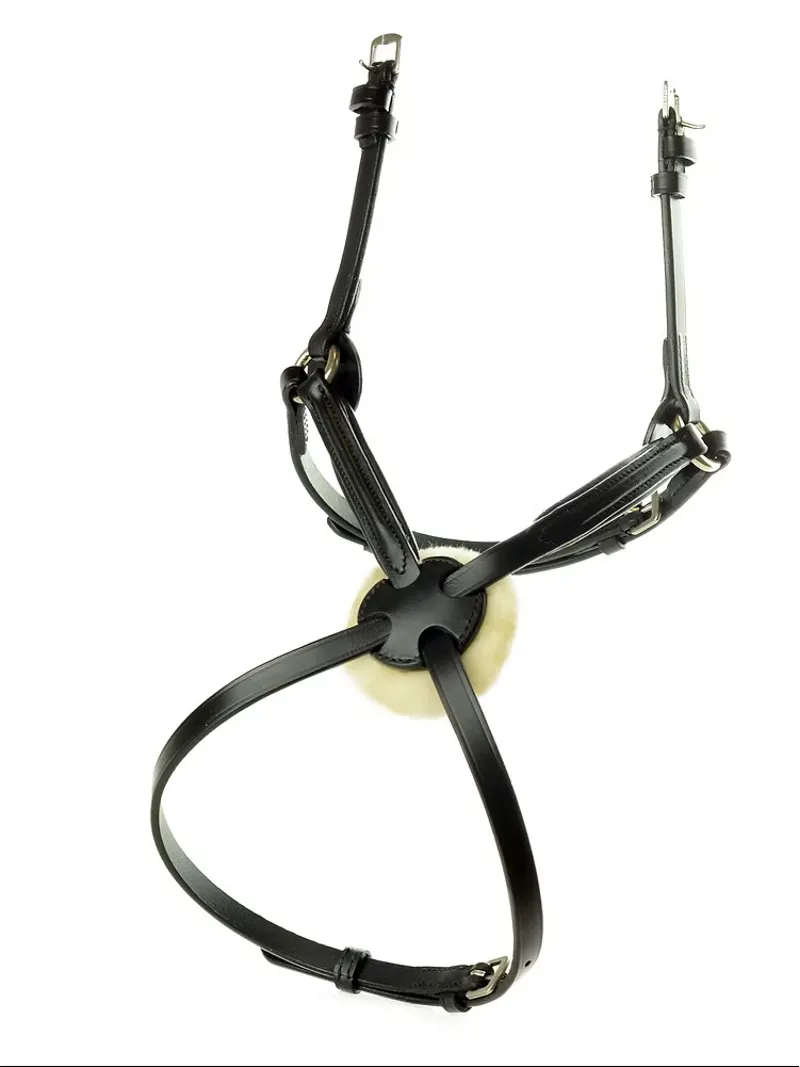 Dever Ascot Comfort Grackle Noseband Black