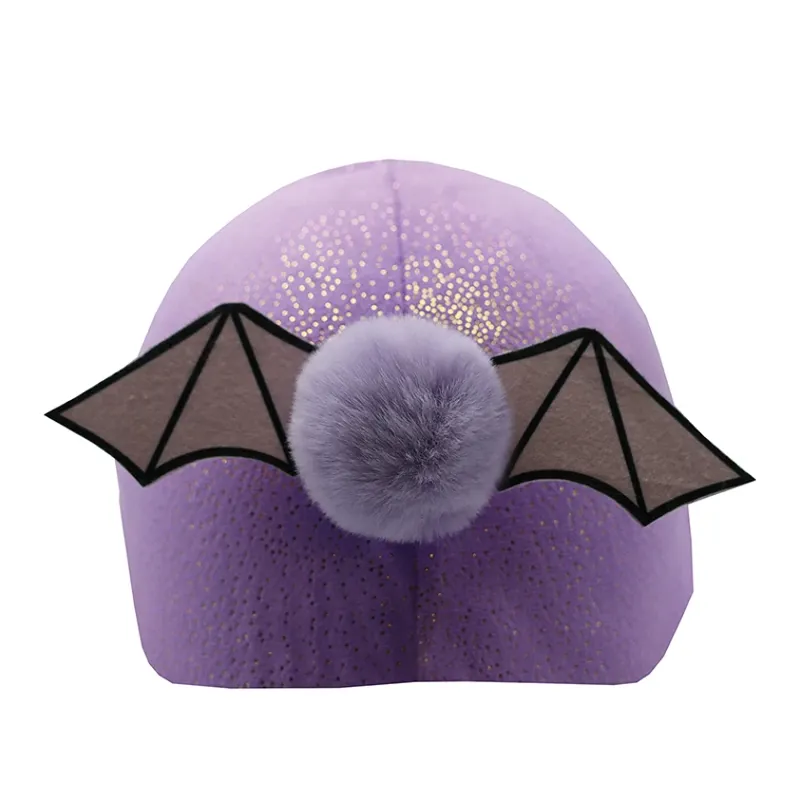 Equetech Drake Dragon Hat Silk One Size Purple-1